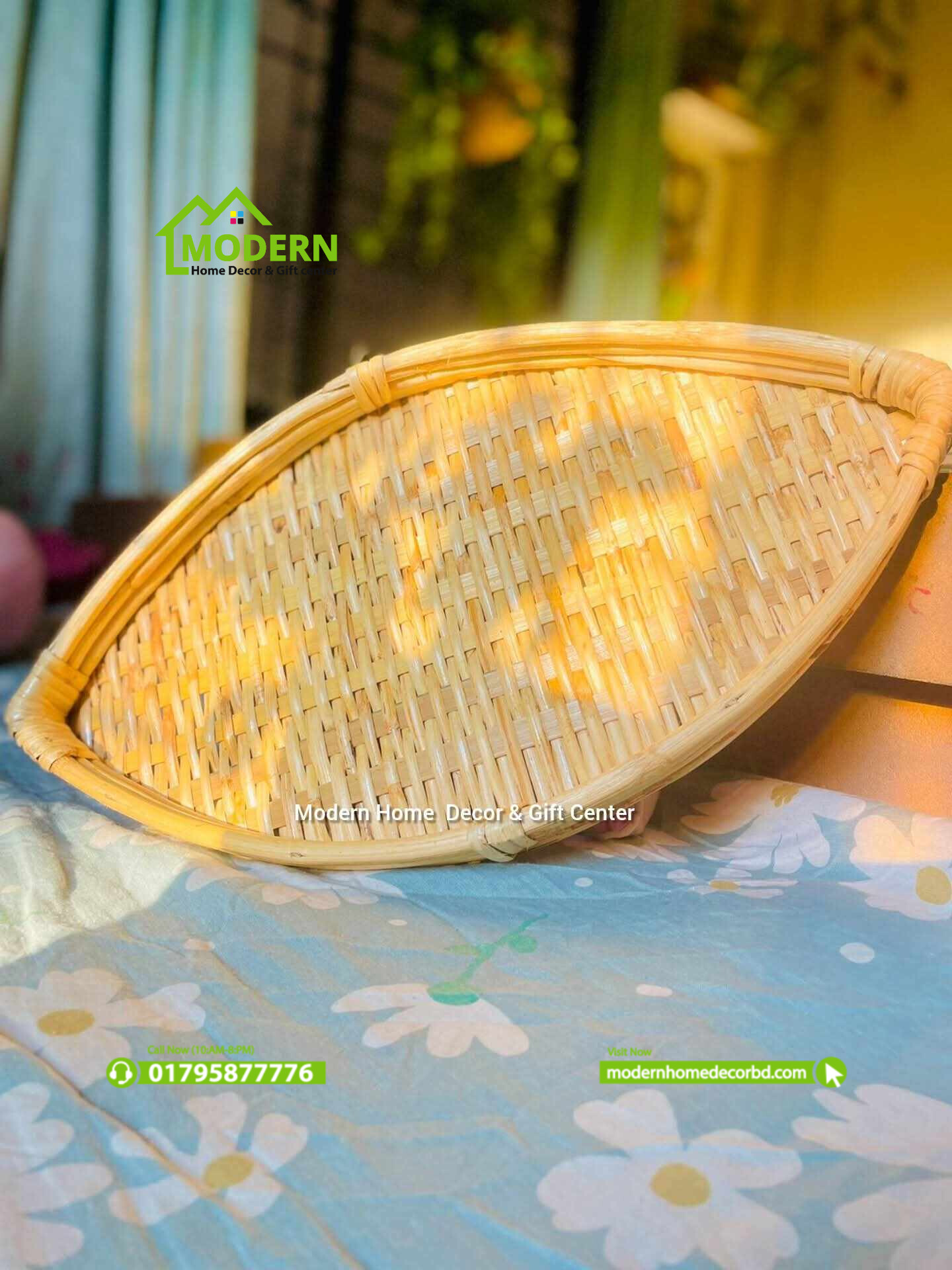 Leaf Shape Cane Tray - Image 2