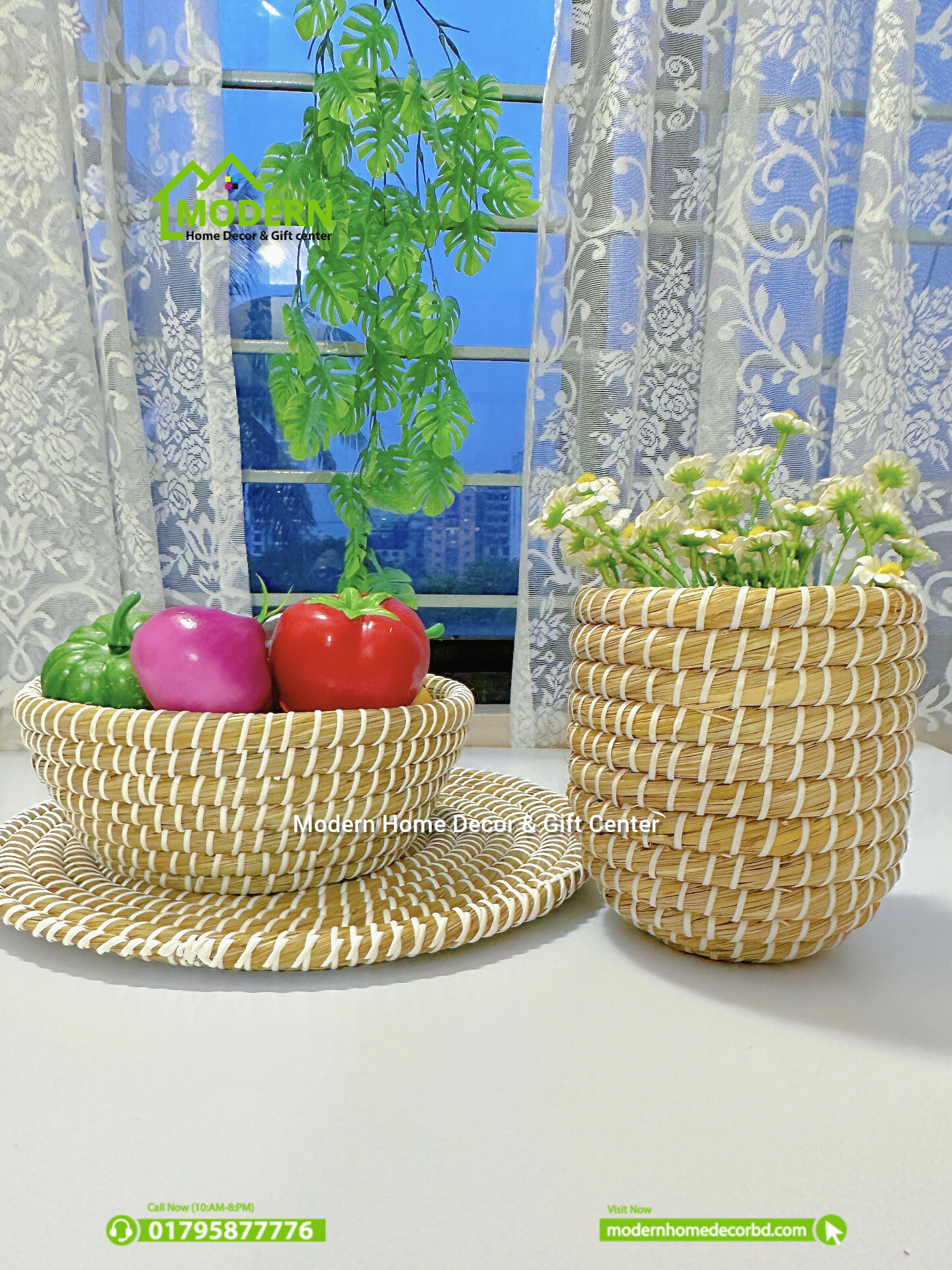 Sea Grass Round Mat - Image 2