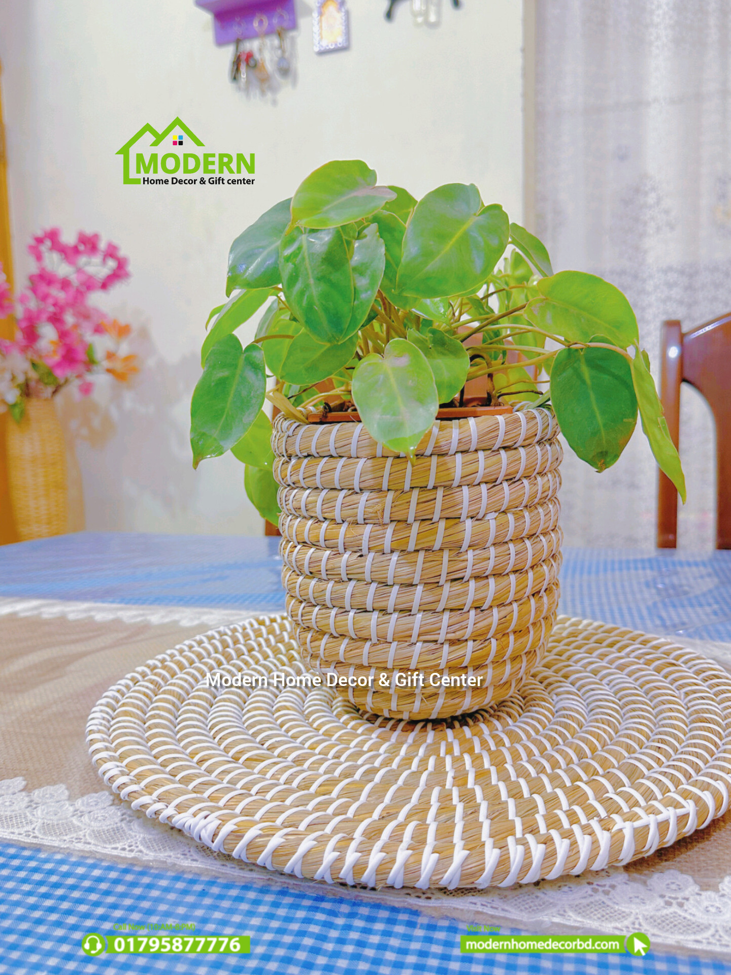 Sea Grass Round Mat - Image 3