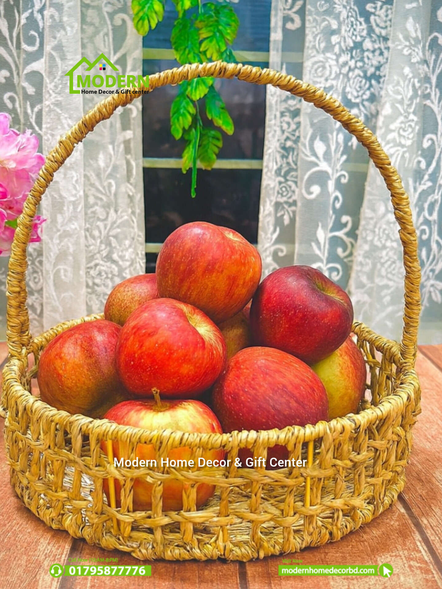 Round Handle Basket - Image 4