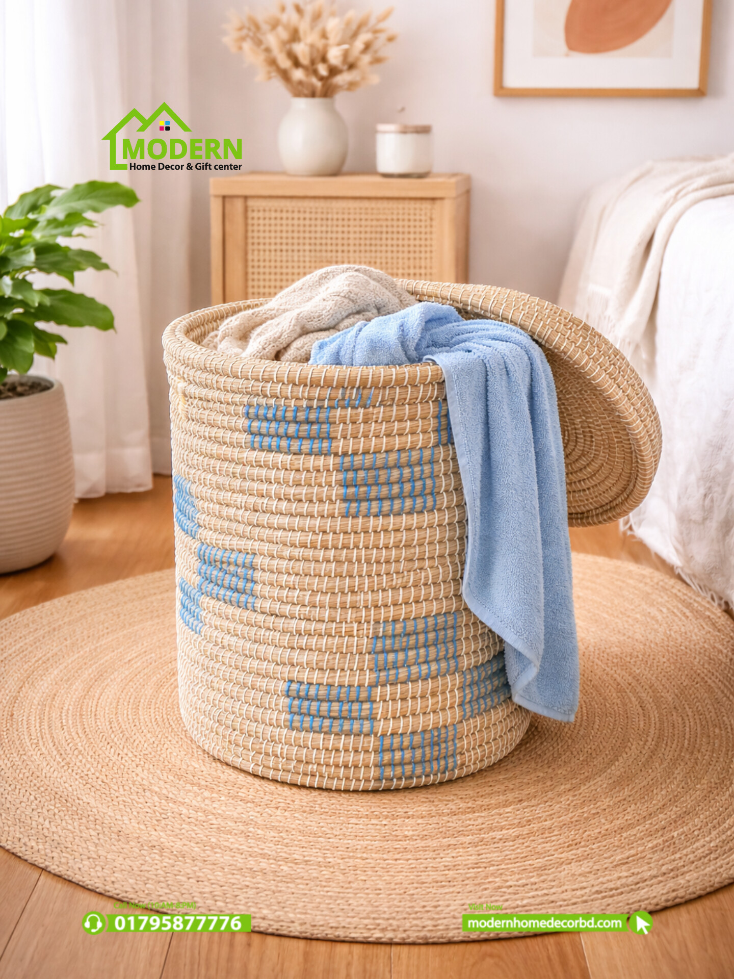 Round Laundry Basket-01
