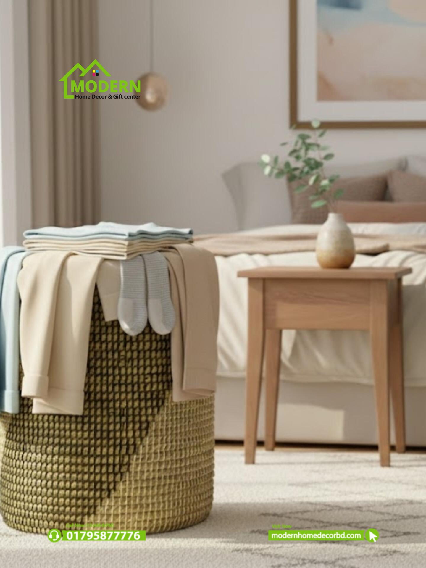Round Laundry Basket-02 - Image 3