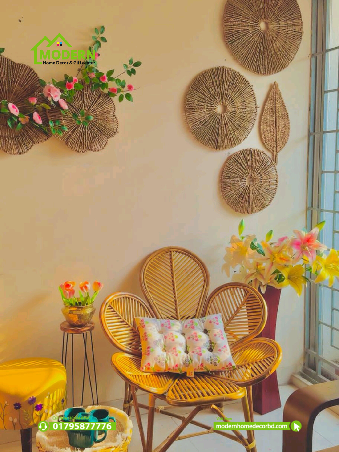 Round Wall Decor Set - Image 2