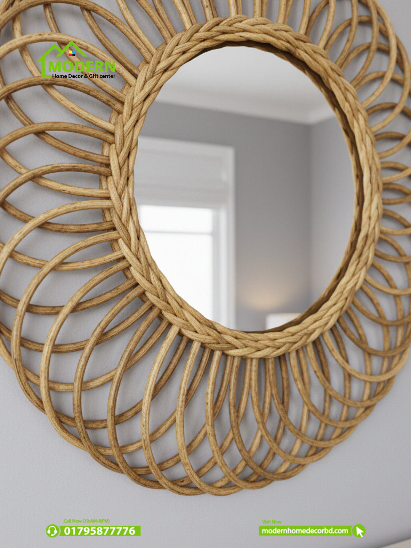 Rattan Mirror RM03 - Image 2