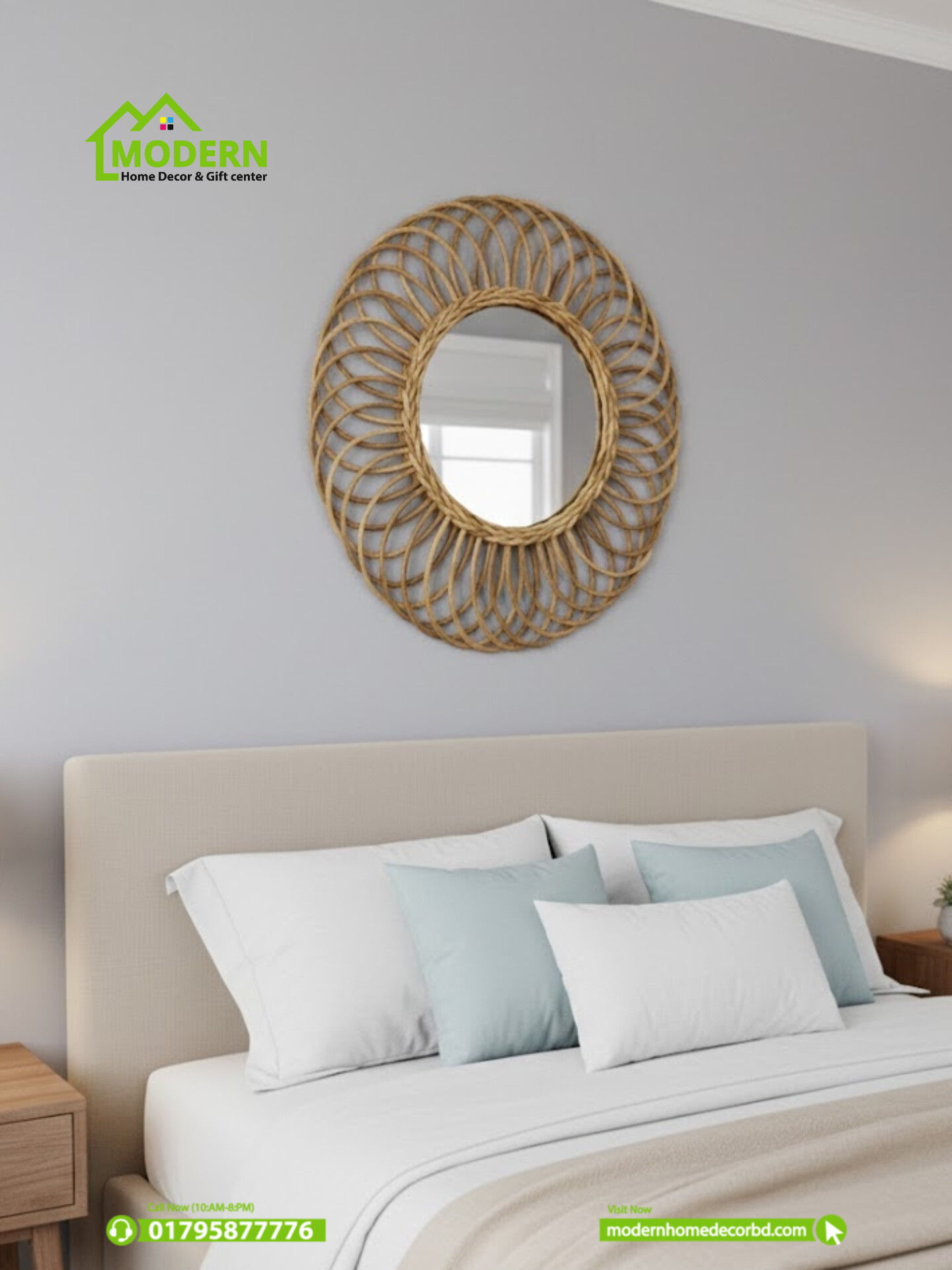 Rattan Mirror RM03